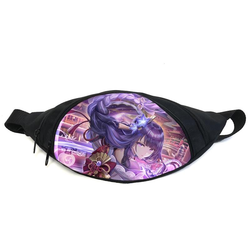 Поясная сумка-бананка Cappuchino toys Genshin impact GB GI 047 Черный (2087115143)