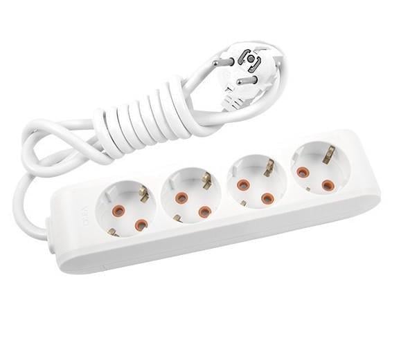 Удлинитель Viko Multi-Let 4 гнезда 2 м с заземлением (21742-е) - фото 1 Удлинитель Viko Multi-Let 4 гнезда 2 м с заземлением (21742-е) - фото 1