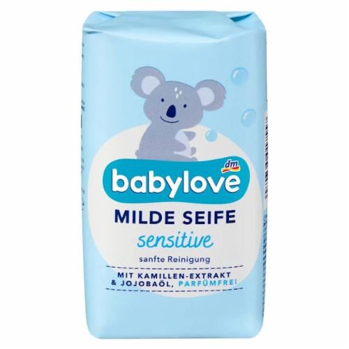 Мыло детское мягкое Babylove Mild Sensitive 100 г (34712111)