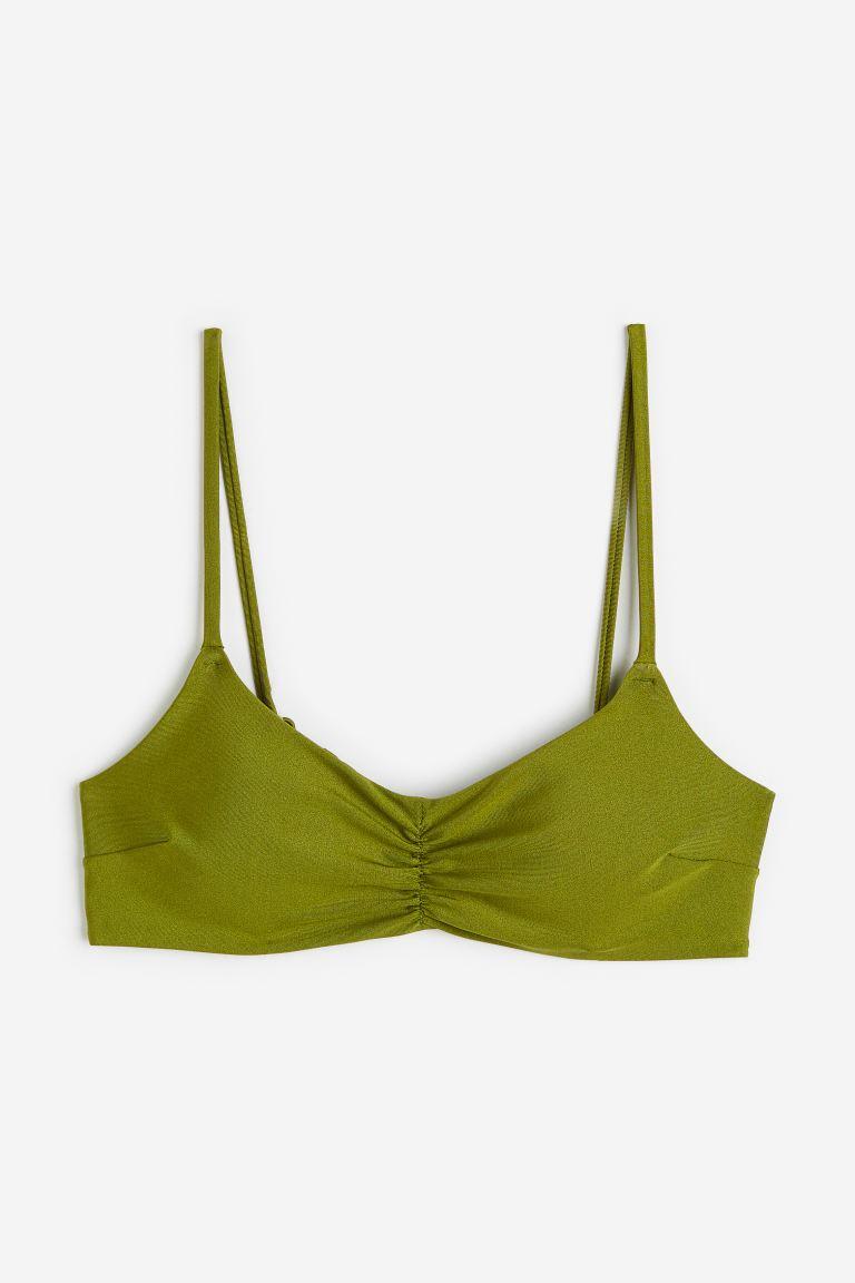 Купальный бюст H&M 1151203 р. 40 Хаки (9469079470477)