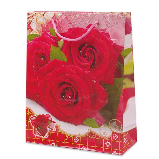 Пакет подарочный Flora микс 26х10х32 см 12 шт. (9409) - фото 6 Пакет подарочный Flora микс 26х10х32 см 12 шт. (9409) - фото 6