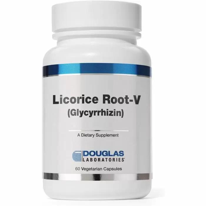 Натуральная добавка Douglas Laboratories Licorice Root-V with Glycyrrhizin 60 вегакапс. (9982)