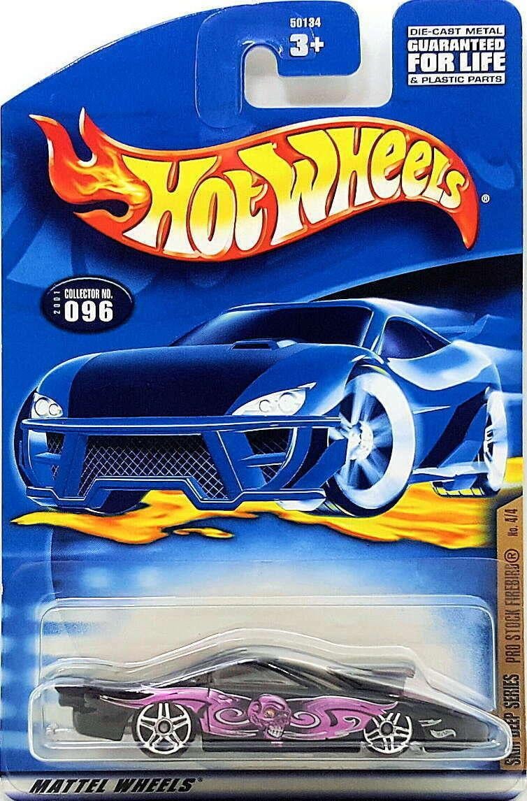 Игрушечная машинка Hot Wheels Pro Stock Firebird 2001 Skin Deep №096 (50134)