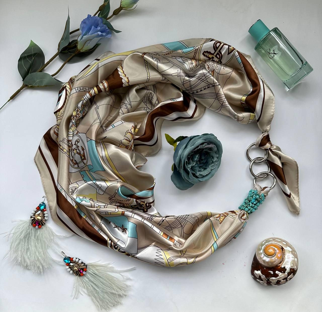 Хустка дизайнерська My Scarf Морська перлина (15427682)