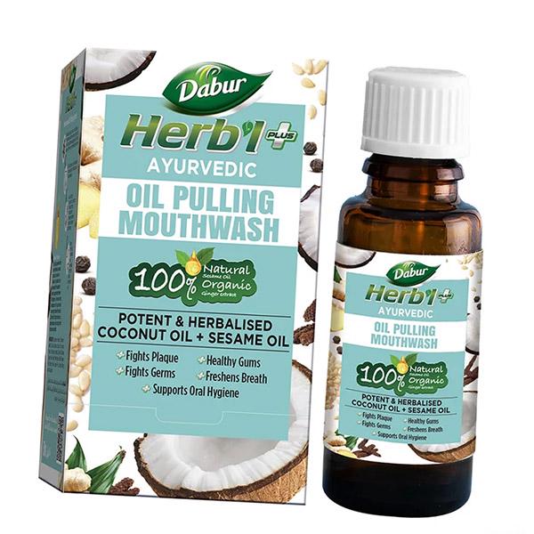 Олія-ополіскувач для рота Dabur Herbal Oil Pulling 50 мл (43634089)