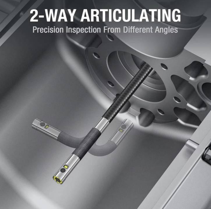 Ендоскоп керований Teslong TD450S 8,5 мм 2 камери (1276) - фото 4 Ендоскоп керований Teslong TD450S 8,5 мм 2 камери (1276) - фото 4