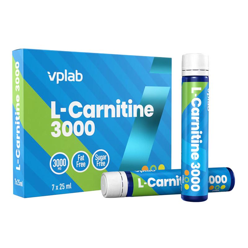 Карнитин VPLab L-Carnitine 3000 Цитрус 7 шт. 25 мл (11622-01) - фото 2