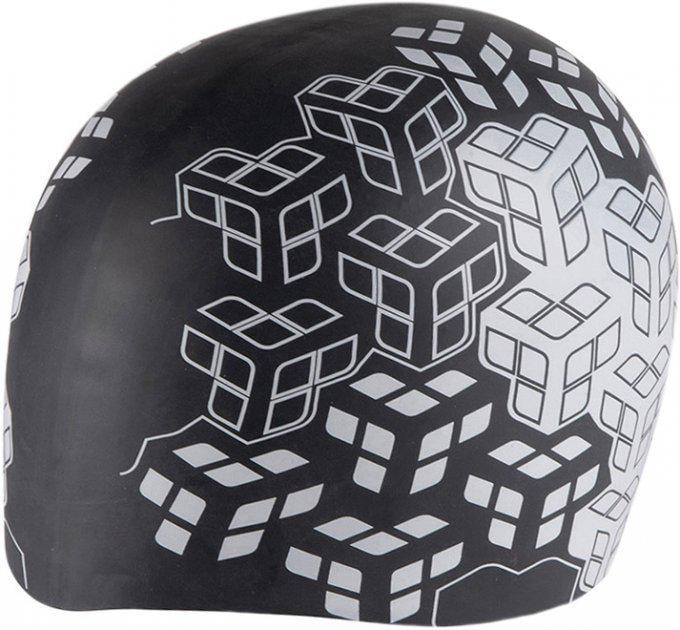 Шапка для плавання Arena REVERSIBLE CAP OSFM Чорний/Білий (003786-109)