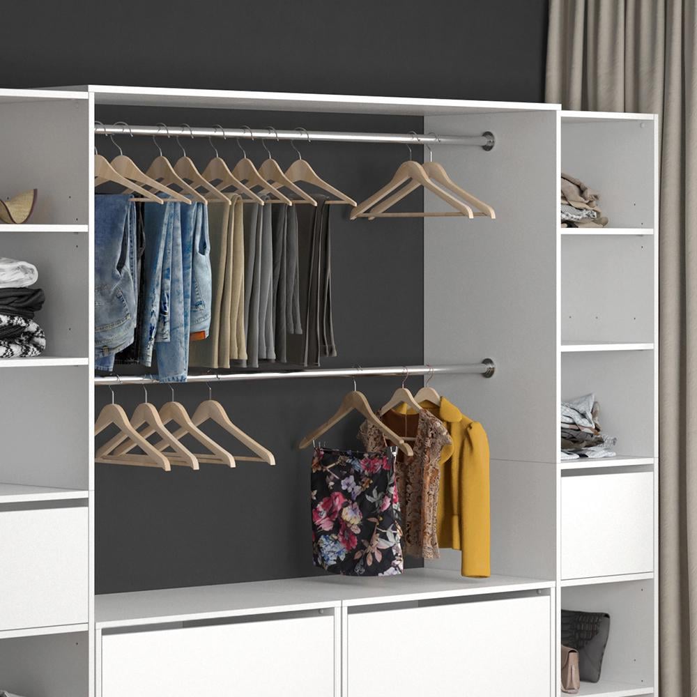 Гардероб модульный готовый Vicco Visit XXXL Белый - фото 7 Гардероб модульный готовый Vicco Visit XXXL Белый - фото 7