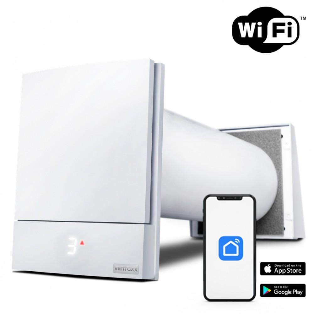Рекуператор повітря Ventoxx Harmony Smart з пультом ДК WI-FI та зовнішньою кришкою повітропровід 50 см (25069745) - фото 5 Рекуператор повітря Ventoxx Harmony Smart з пультом ДК WI-FI та зовнішньою кришкою повітропровід 50 см (25069745) - фото 5