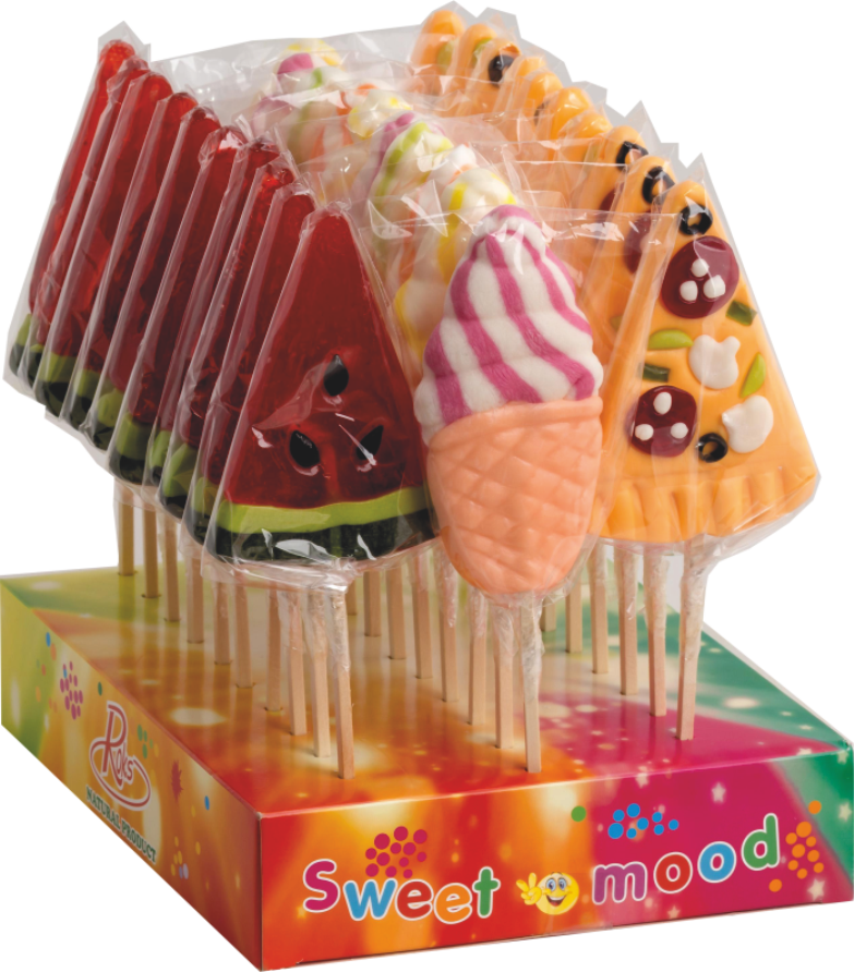 Леденцы на палочке ROKS Ланч 80 г (37) Леденцы на палочке ROKS Ланч 80 г (37)