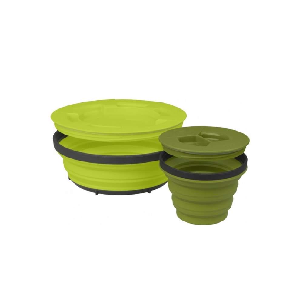 Набор посуды Sea To Summit X-Seal & Go Set S Olive (1033-STS AXSEALSETSOL)