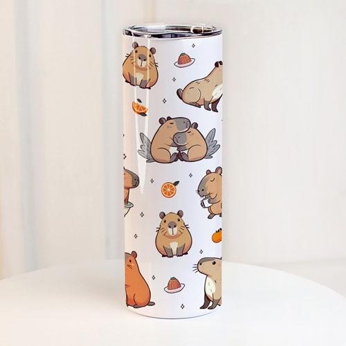 Термос Presentville с принтом Капибары 650 мл (TER_24A005)