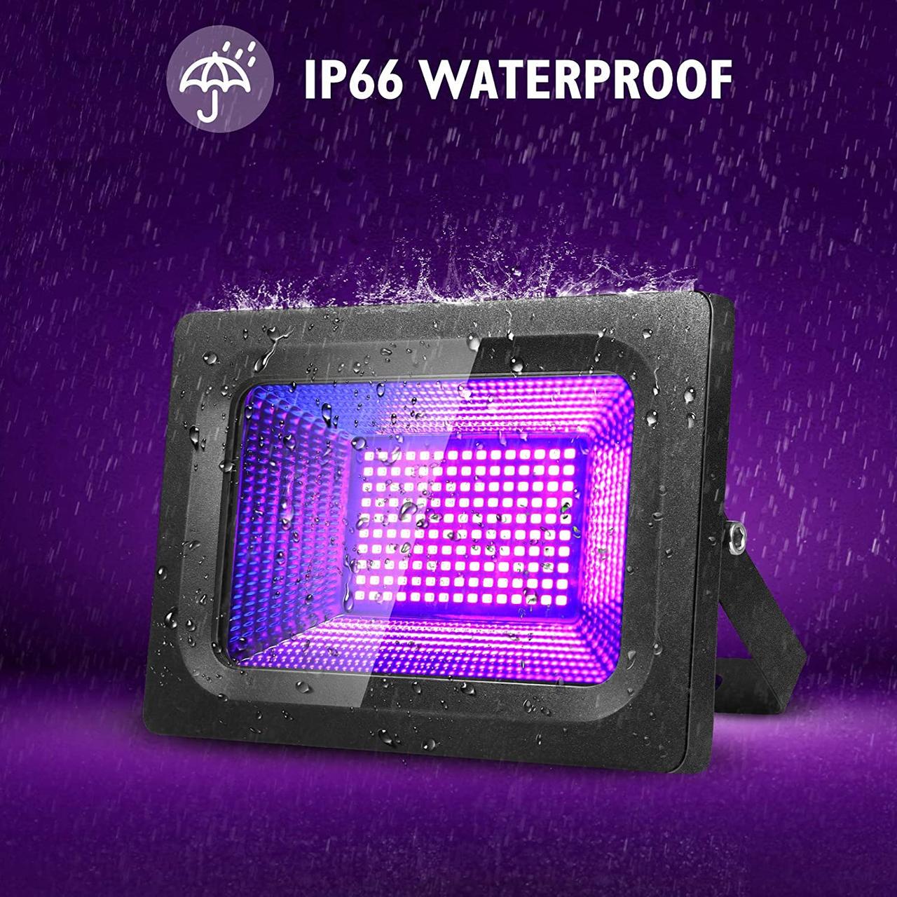 Светодиодный прожектор Litake ультрафиолетовые 30 W 2 шт. - фото 8