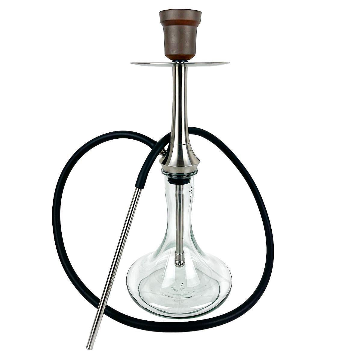 Кальян Totem Hookah Monolit Ultra Steel Craft Clear