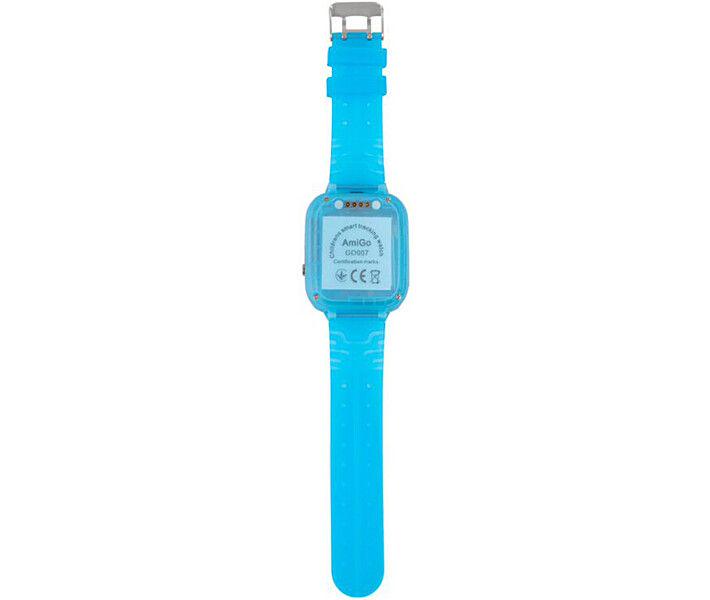 Смарт-годинник дитячий AmiGo GO007 FLEXI GPS Blue (61003) - фото 6