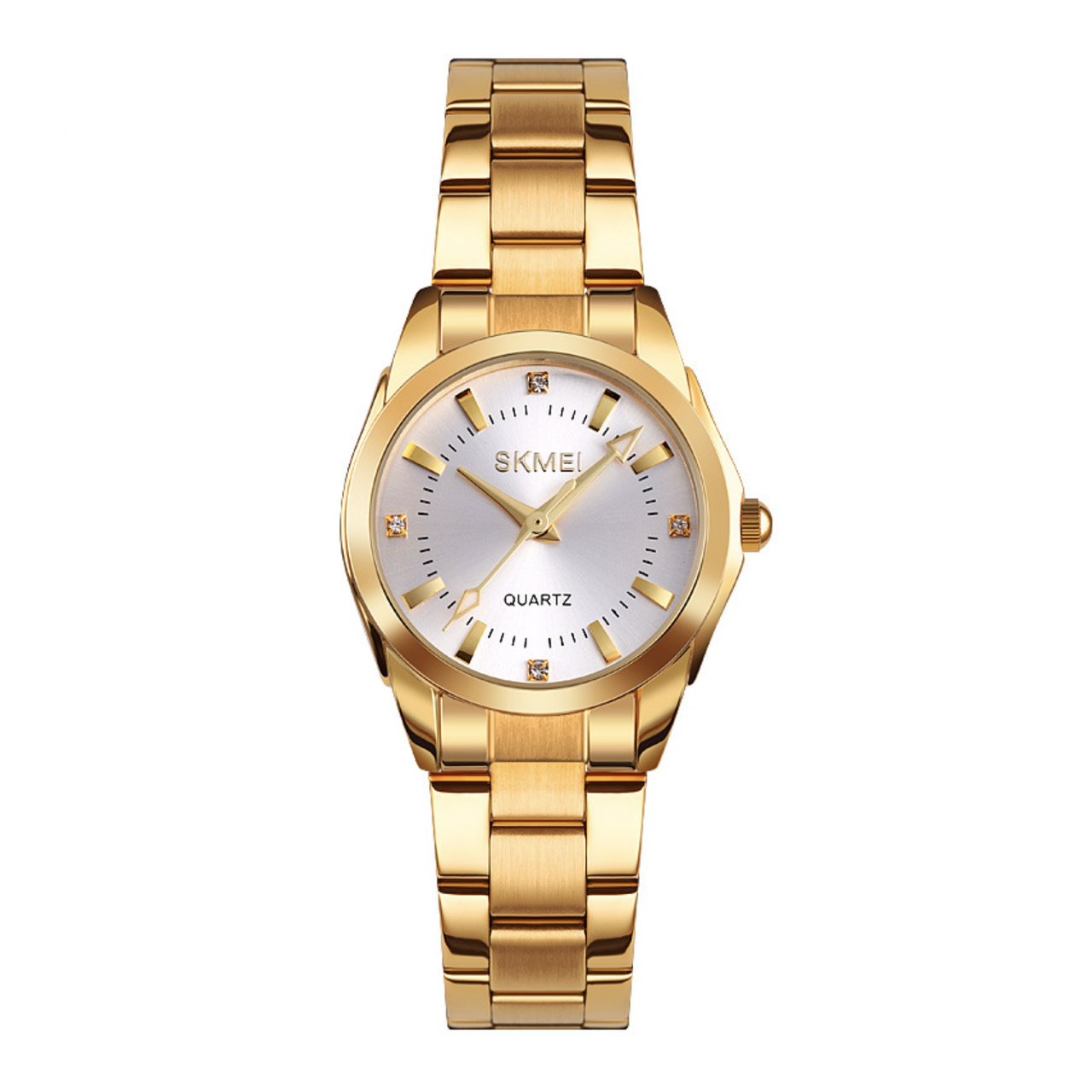 Часы женские металлические Skmei Золотистый (z051-3)
