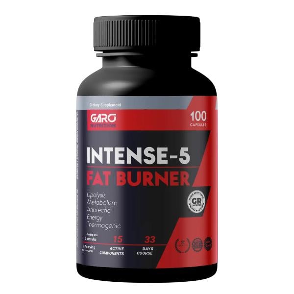 Комплекс для понижения веса Garo Nutrition Intense-5 Fut Burner 100 капс. (000026383)