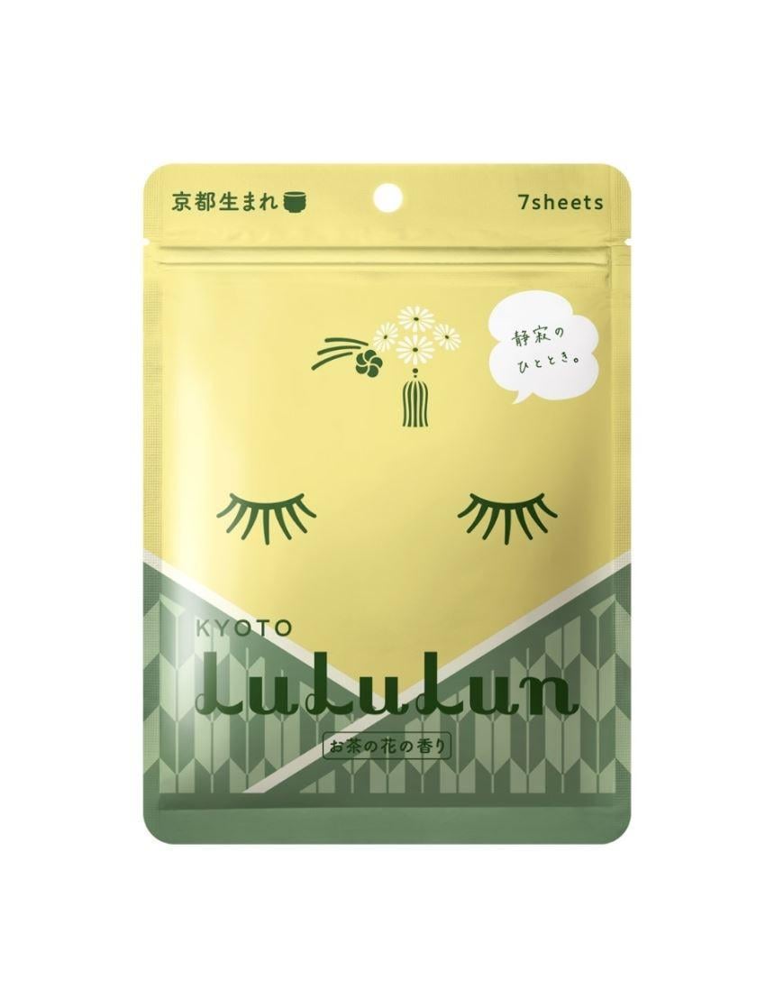 Маска для лица LuLuLun Face Mask Kyoto Green Tea тонизирующая с экстрактом зеленого чая 7 шт. (32964891)