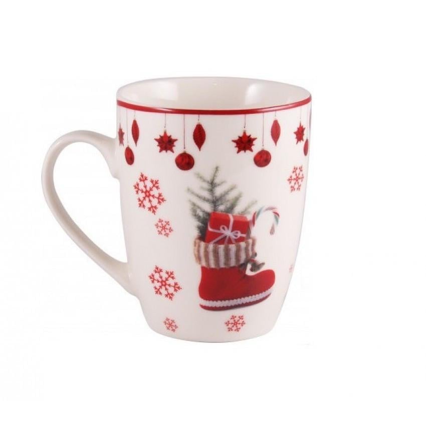 Чашка Milika M0520-NY15 Merry Christmas Gifts фарфоровая 360 мл