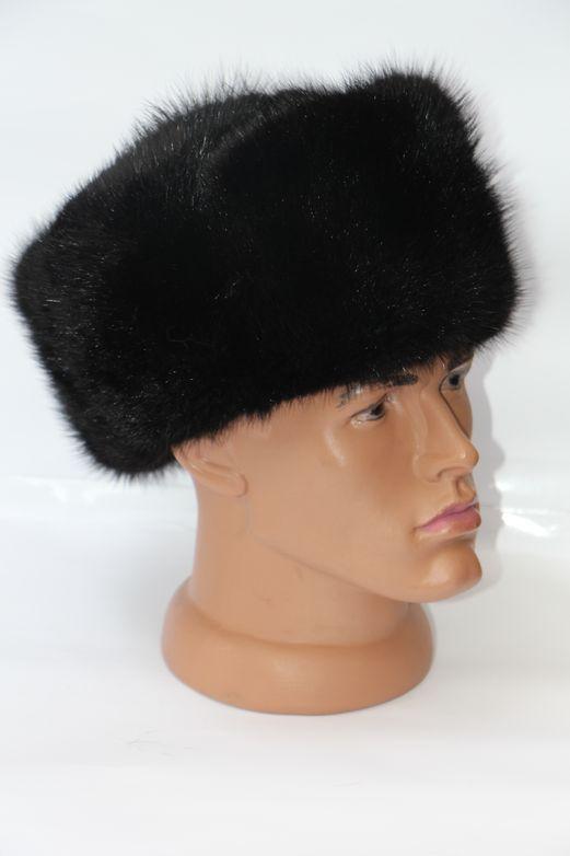 Шапка натуральная мужская норковая (28958)