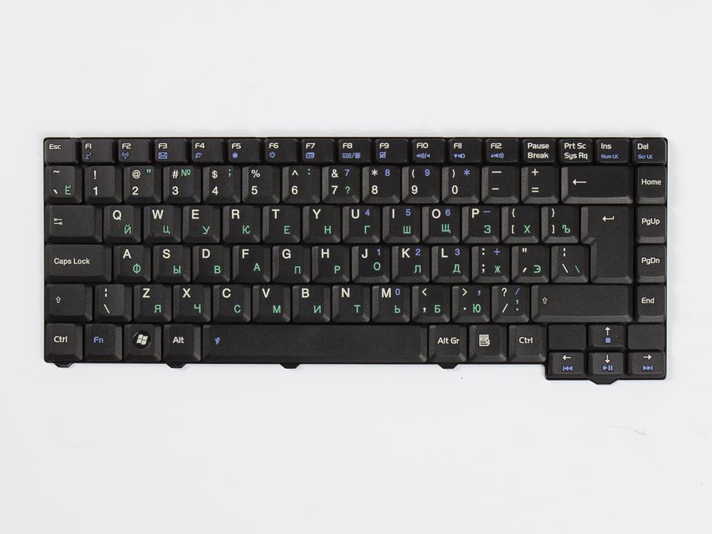 Клавіатура для ноутбука ASUS F2/F3/T11 RU/EN 28 PIN Black