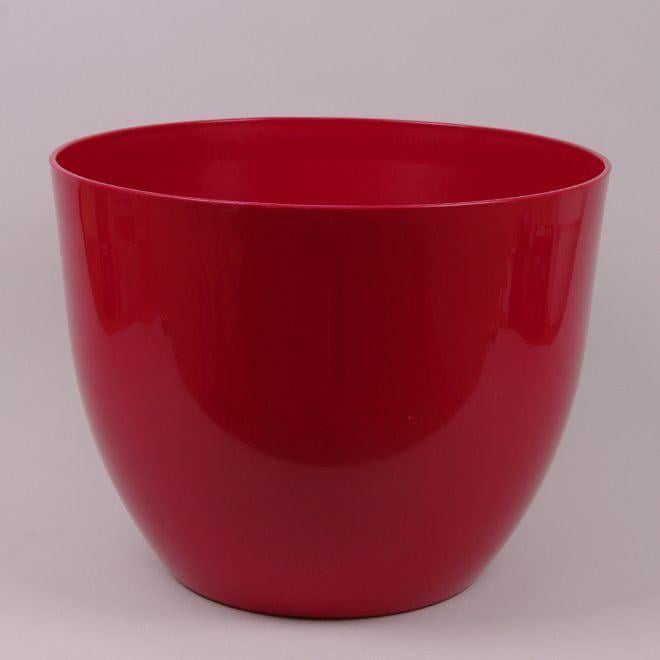 Горшок пластмассовый Flora Орхидея 39 см Бордовый (82542) - фото 1 Горшок пластмассовый Flora Орхидея 39 см Бордовый (82542) - фото 1