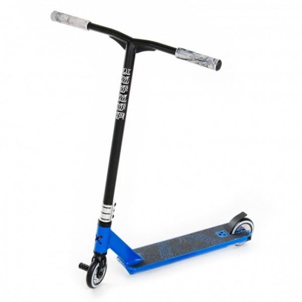 Трюковый самокат LEADER New Explore с пегами Синий