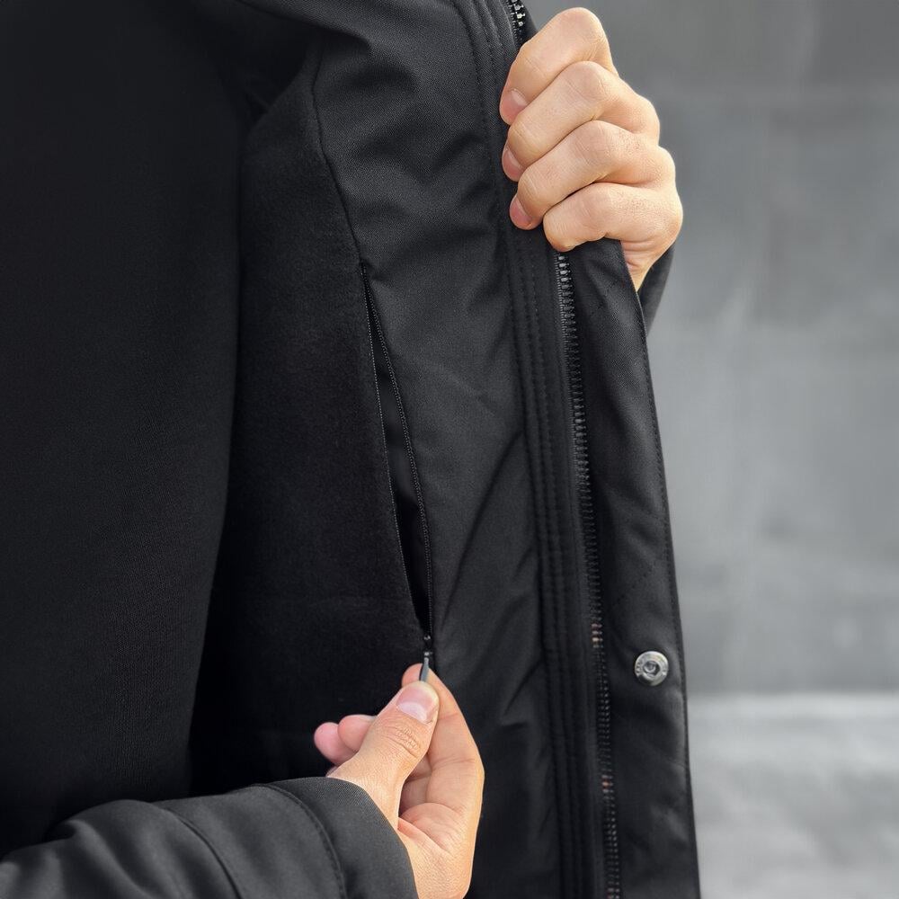 Парка Pobedov Seniora udacha 3XL Чорний (13492074) - фото 7 Парка Pobedov Seniora udacha 3XL Чорний (13492074) - фото 7