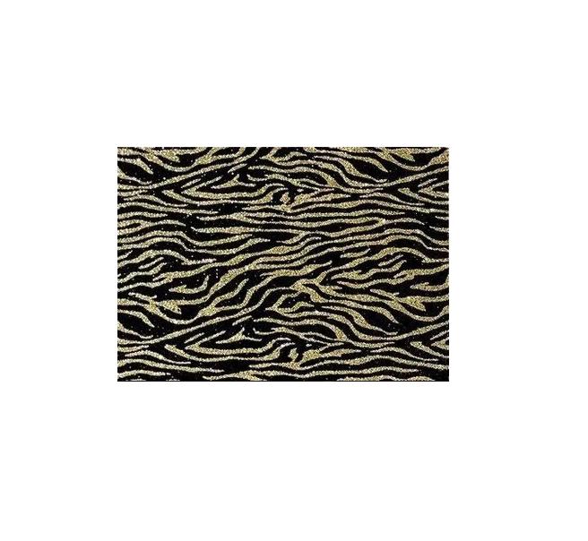 Фоамиран EVA Тигровый с глитером 20х30 см 2 мм 10 листов (10513)