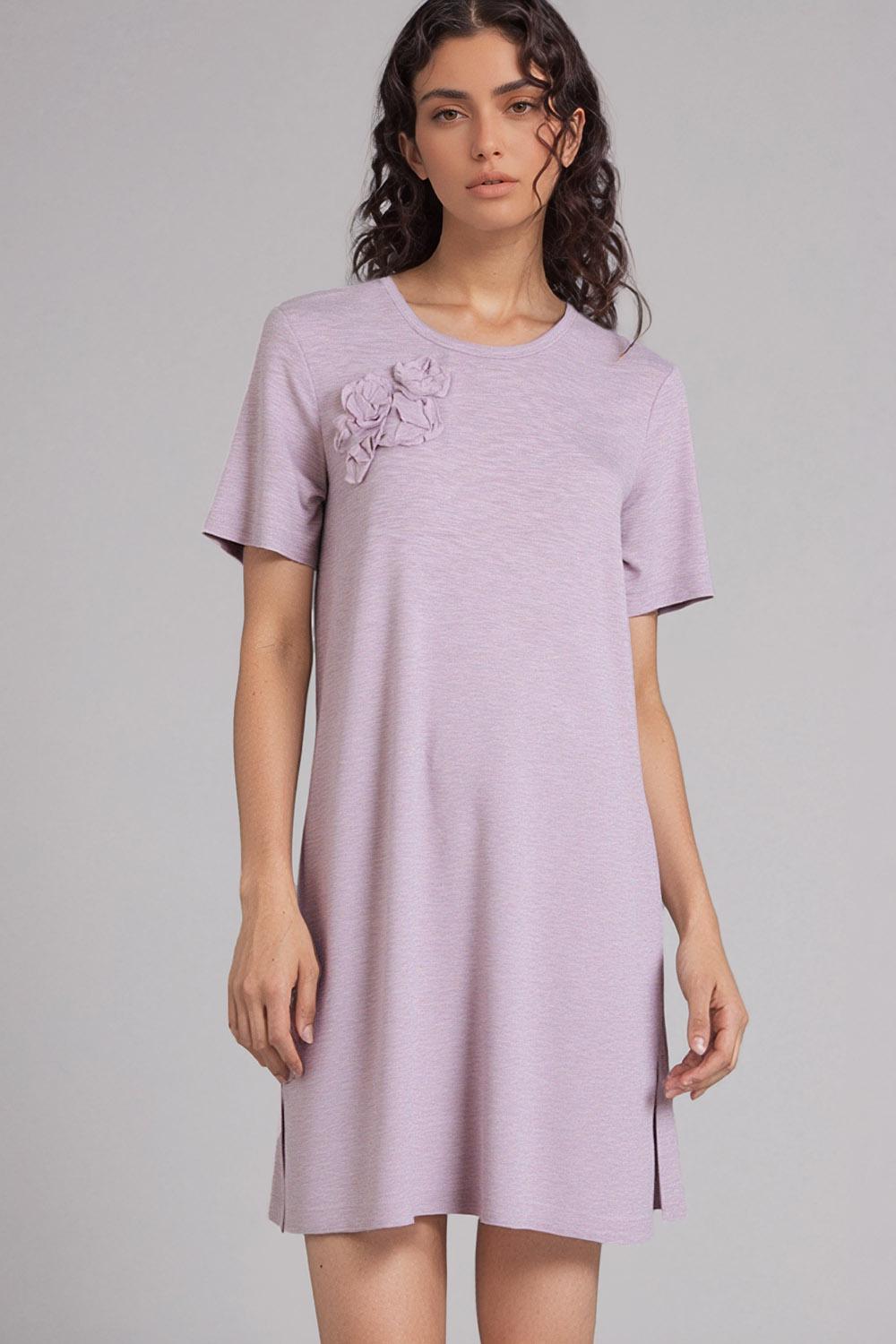 Ночная рубашка Kom Розал L Сирень (8682919244984)