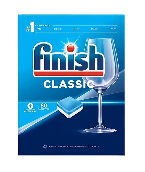 Таблетки для посудомийної машини Calgonit Finish Classic 60 шт. (8410104121068)