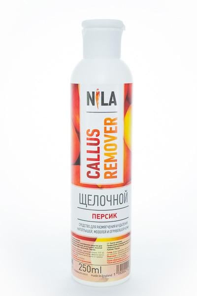 Средство для педикюра Nila Callus Персик remover щелочной 250 мл