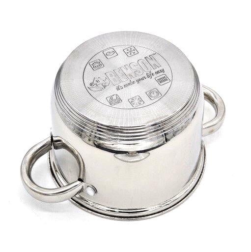 Набор посуды Benson 10 пр. из нержавеющей стали (BN-207) - фото 2