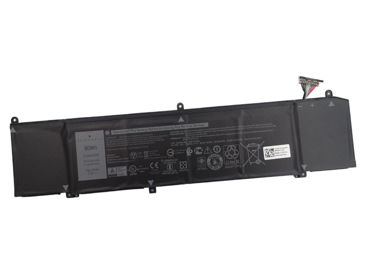 Аккумулятор для Dell Alienware M15 R1 2018/XRGXX 7500 mAh 90Wh (23478056)