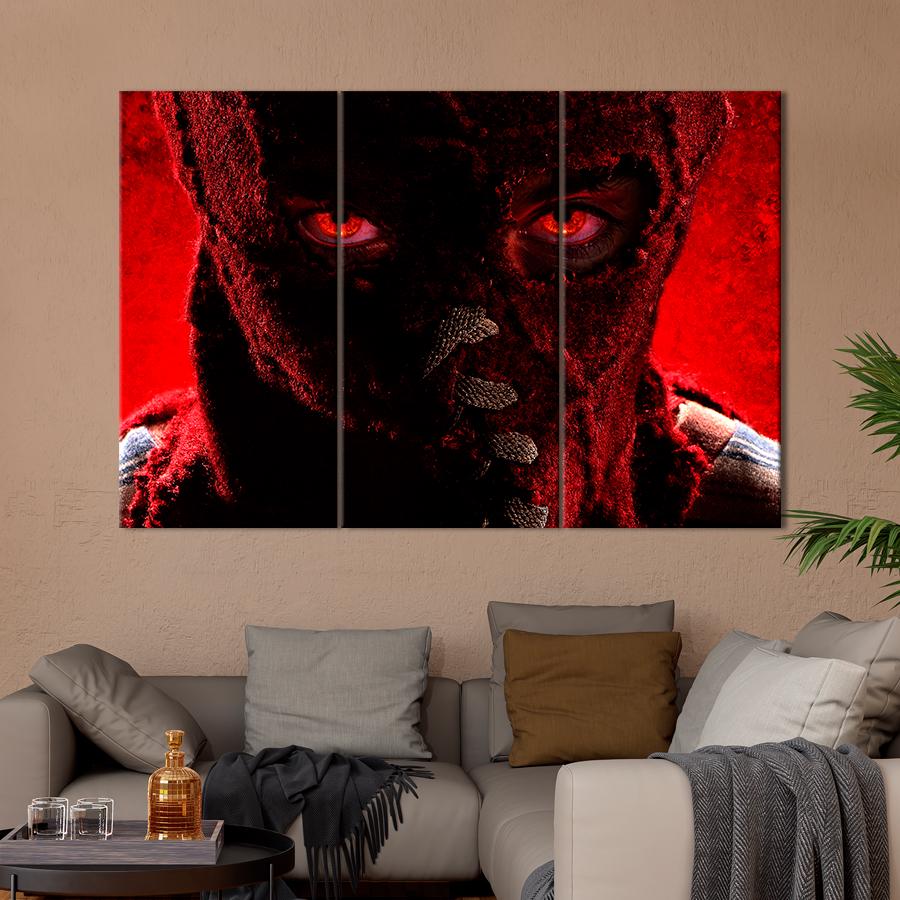 Настенний декор Злобный Супермен из фильма Гори гори ясно 78x48 см (A40-3)