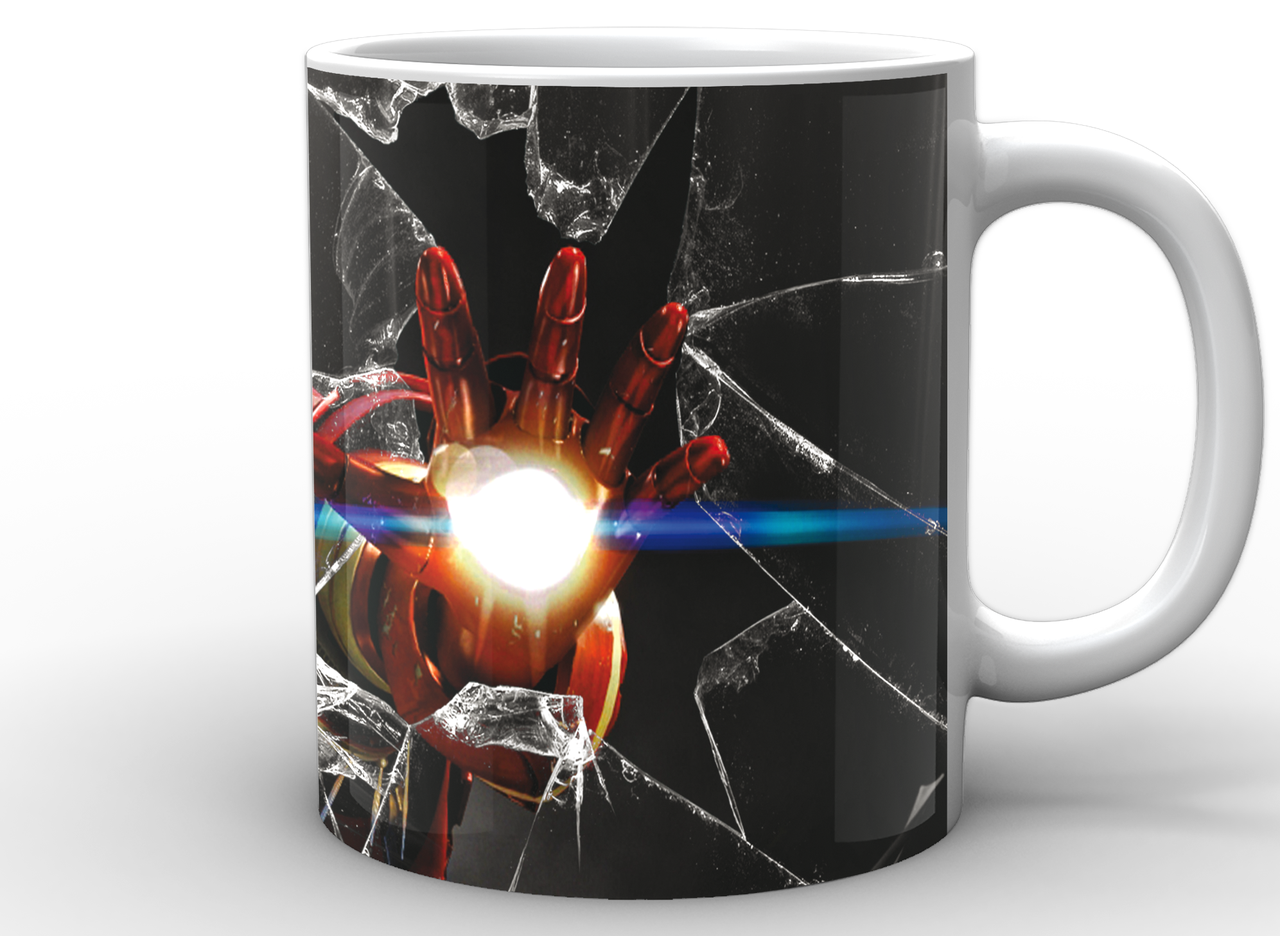 Чашка GeekLand Iron Man розбите скло (IM.02.045.657)
