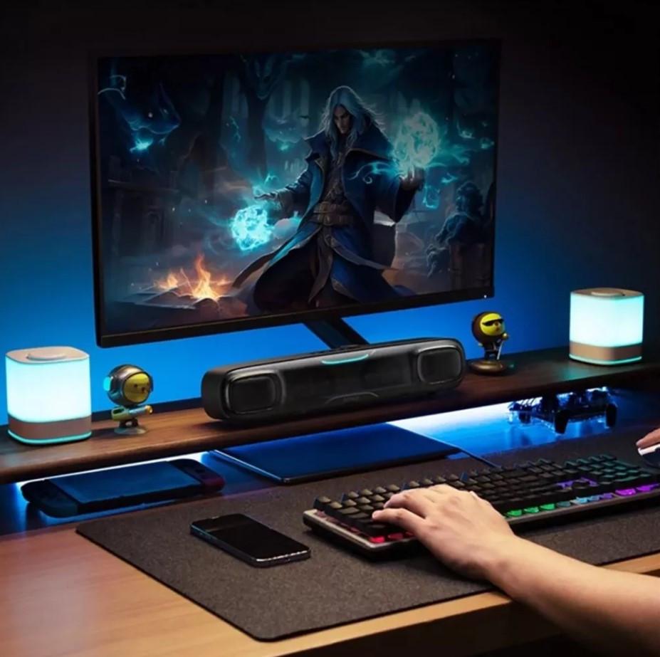 Акустика дротова портативна Baseus AeQur DS10 Чорний - фото 7 Акустика дротова портативна Baseus AeQur DS10 Чорний - фото 7