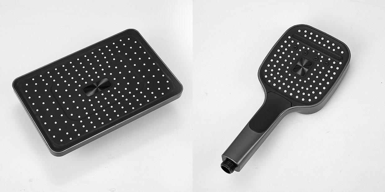 Розумний душ iHunt C15 з LED-дисплеєм 4 режимами регулювання температури та тиску - фото 7