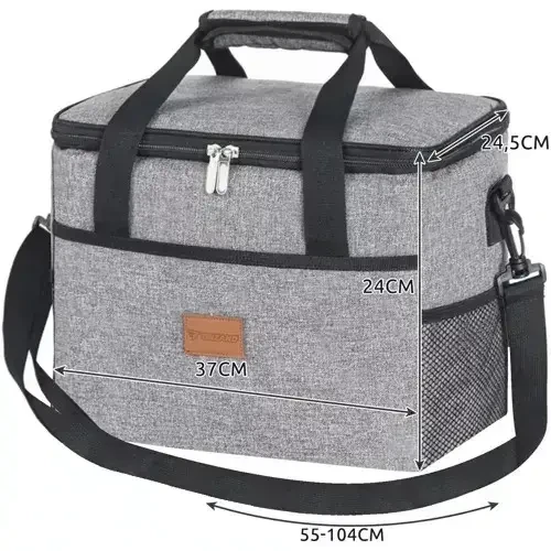 Термосумка туристична TRIZAND на кожен день для пікніку пляжу у похід у дорогу та в авто 40 л (23843/20888) - фото 2 Термосумка туристична TRIZAND на кожен день для пікніку пляжу у похід у дорогу та в авто 40 л (23843/20888) - фото 2