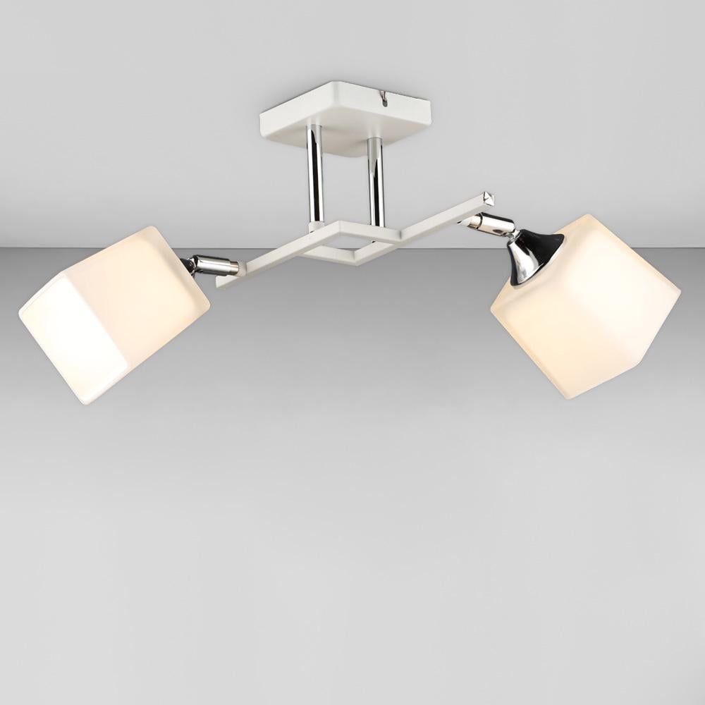 Люстра потолочная Light House SRS-20239/2 WT/CR Белый/Хром
