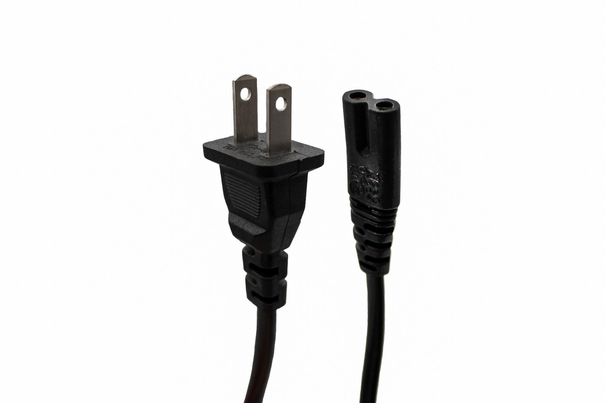Кабель живлення Prolum під USA розетку 2 контакти (29822009)