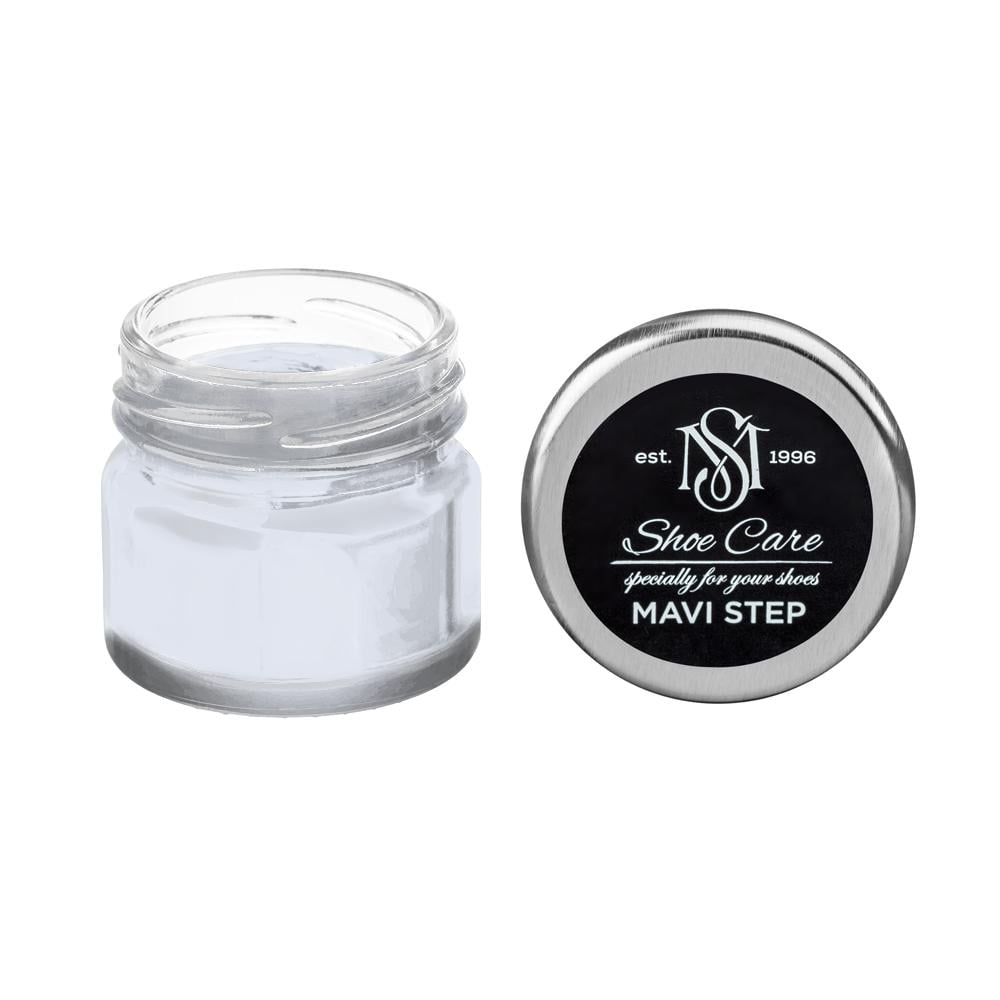 Крем для обуви из кожзама MAVI STEP Custom 25 мл Серебро с белым и синим (0907-R70B) - фото 1 Крем для обуви из кожзама MAVI STEP Custom 25 мл Серебро с белым и синим (0907-R70B) - фото 1