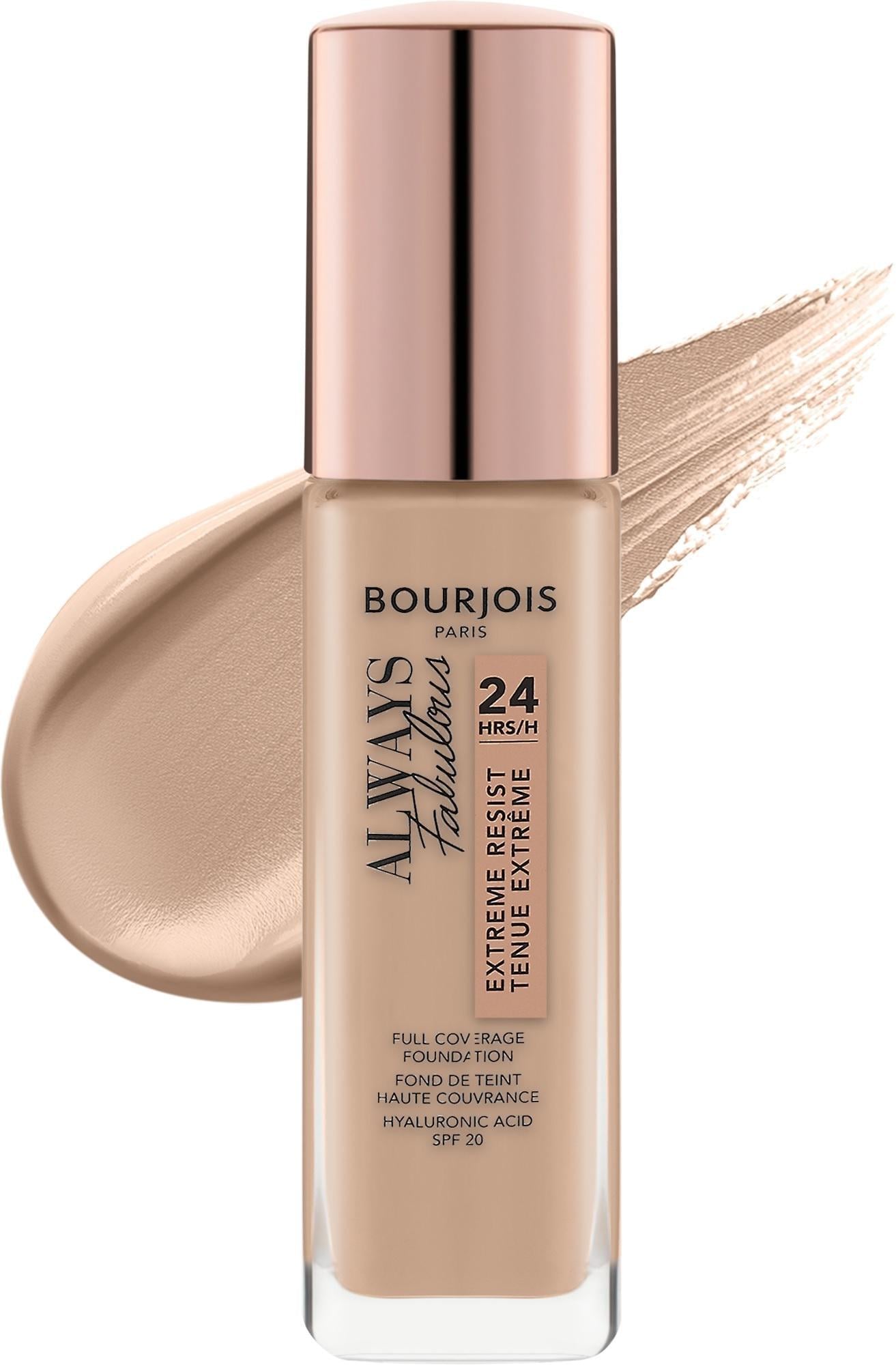 Тональное основание BOURJOIS Always Fabulous 24H Extreme Resist SPF20 30 мл №125 Ivory (380082)