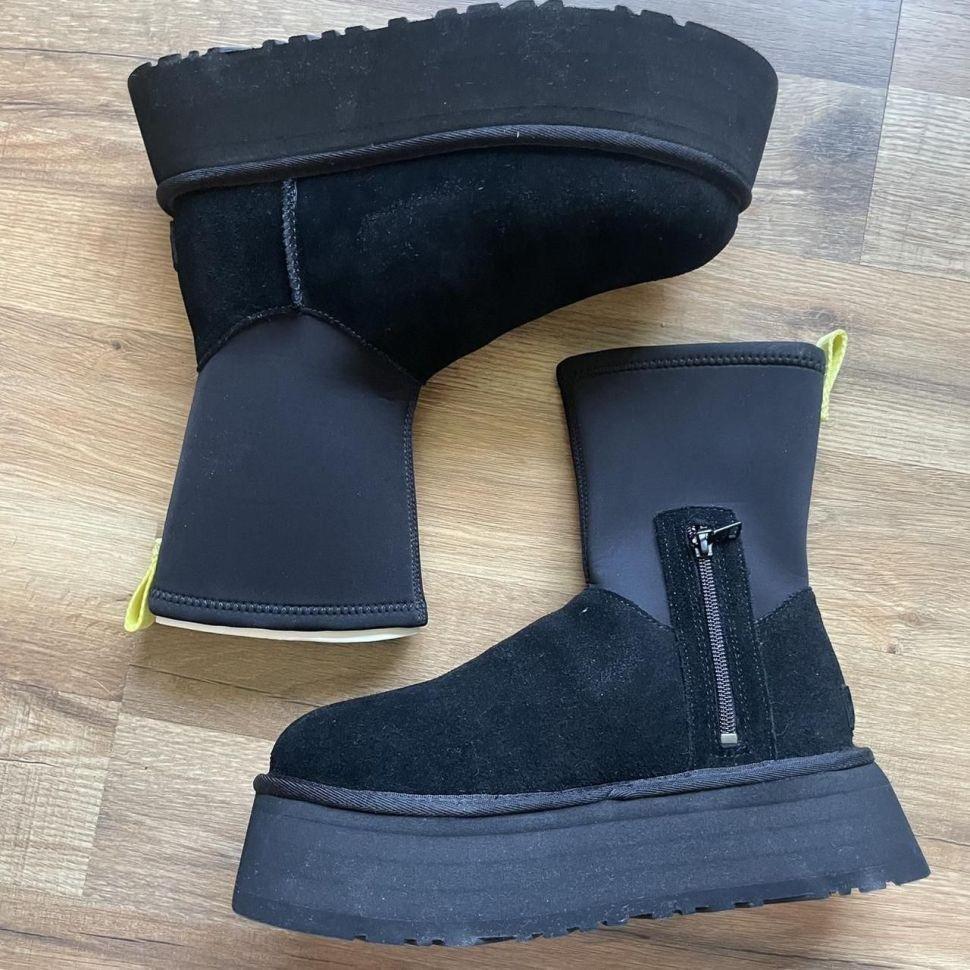 Уги жіночі UGG Classic Dipper Boots р. 39 Чорний (16458) - фото 4 Уги жіночі UGG Classic Dipper Boots р. 39 Чорний (16458) - фото 4