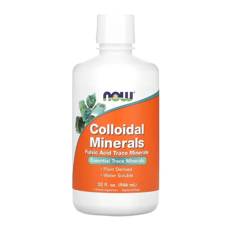 Комплекс минералов NOW Colloidal Minerals 946 мл (19095-01) Комплекс минералов NOW Colloidal Minerals 946 мл (19095-01)