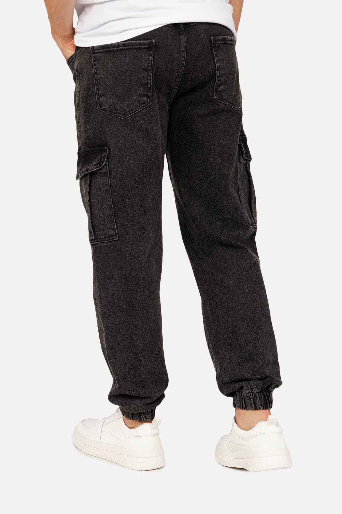 Джоггеры мужские р. 52 Серый (SKT001015605) - фото 3