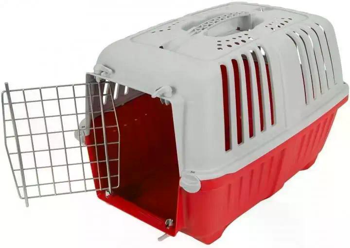 Переноска для котів та собак MPS Pratiko 3 Metal до 24 кг 60х40х38 см Червоний - фото 2 Переноска для котів та собак MPS Pratiko 3 Metal до 24 кг 60х40х38 см Червоний - фото 2
