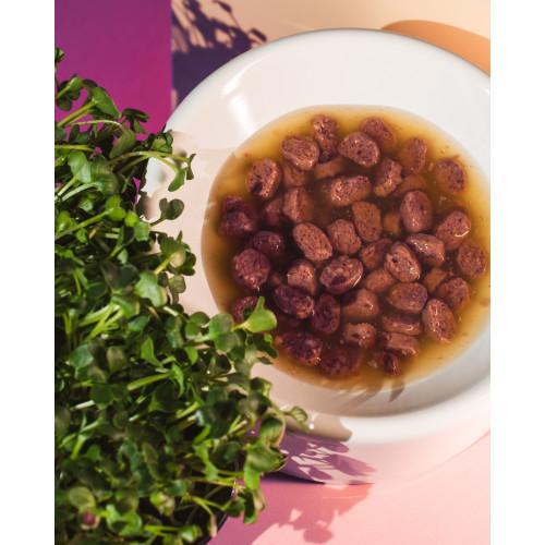 Корм вологий Half&Half для дорослих котів з качкою 100 г - фото 6 Корм вологий Half&Half для дорослих котів з качкою 100 г - фото 6