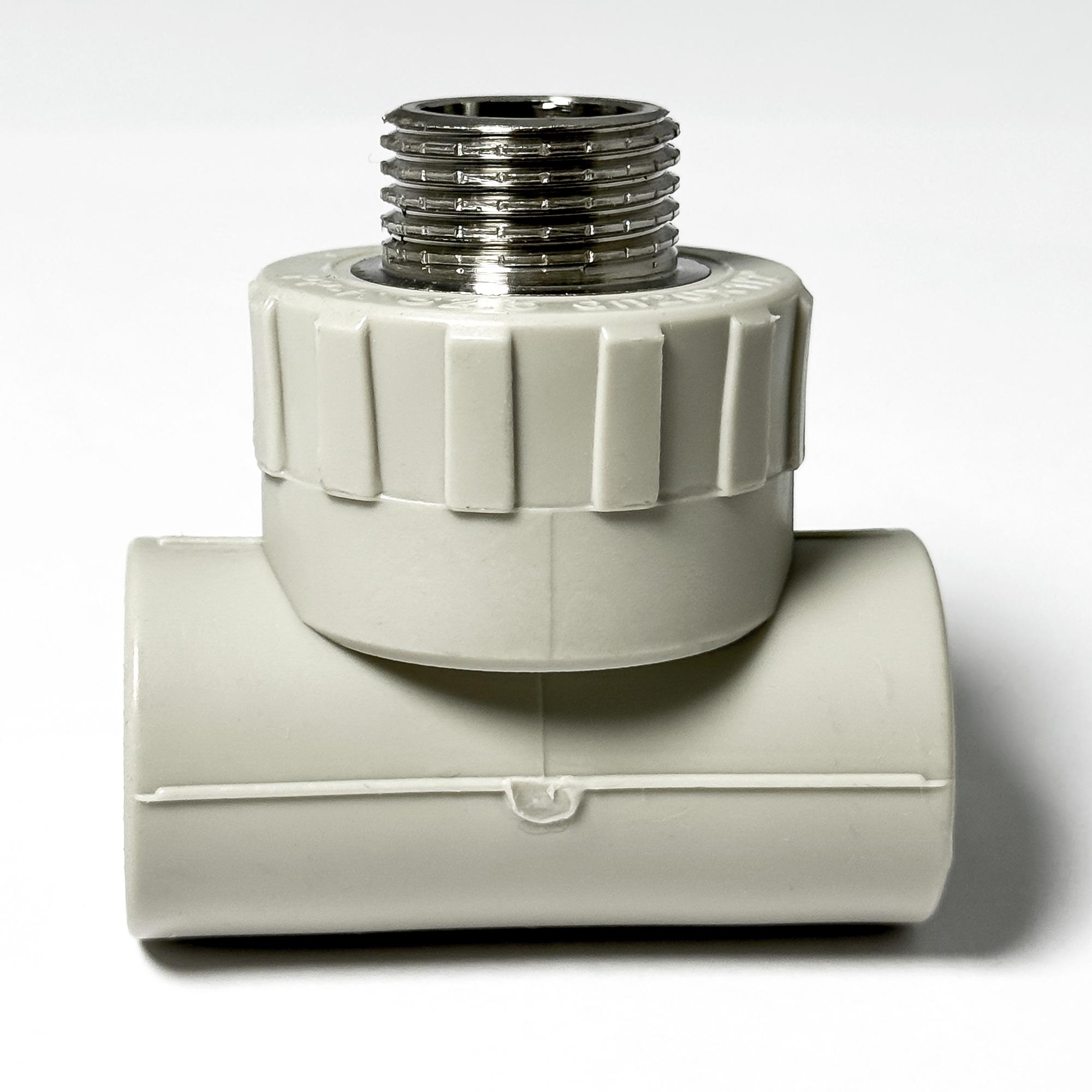 Трійник PP-R SANTAN 20х1/2"х20 із зовнішнім різьбленням - фото 4